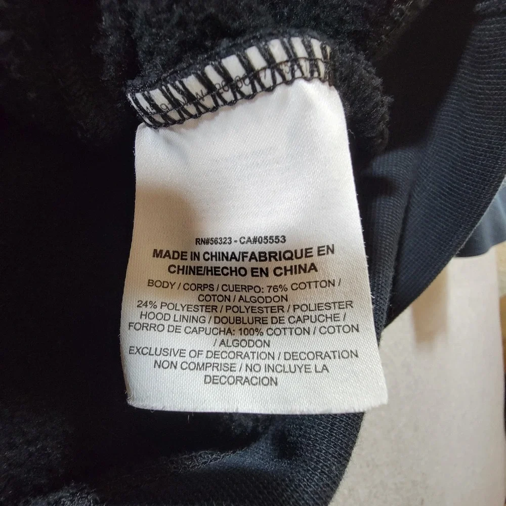 Jordan Flight Zip Hoodie Mens Large Black Excellent Fleece Jumpman Logo